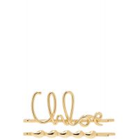 Gold The Chloe Iconic Hair Clip Set 242338F018001