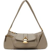 Chloe Taupe The 99 Shoulder Bag 242338F048029