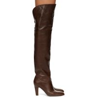 Chloe Brown Eve Thigh High Boots 242338F115002