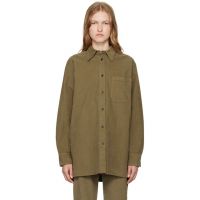 The Row Khaki Idro Shirt 242359F109013