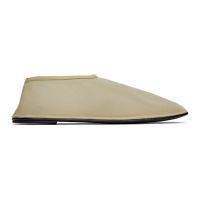 The Row Beige Sock Slippers 242359F121010