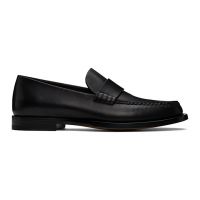 The Row Black Novus Loafers 242359F121018
