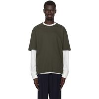 The Row Khaki Errigal T-shirt 242359M213025