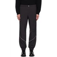 Maison Kitsune Black Technical Trousers 242389M191008
