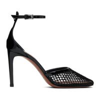 ALAIA Black High Fishnet Heels 242483F122005