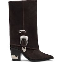 Toga Pulla SSENSE Exclusive Brown Western Style Boots 242492F115005