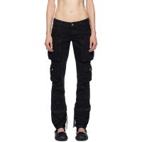 The Attico Black Essie Long Jeans 242528F069002