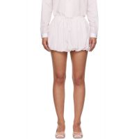 Sandy Liang Pink Nalu Miniskirt 242677F090015