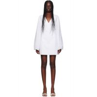 Holzweiler White Edgar Minidress 242946F052006
