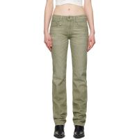 R13 Green Tobi Boy Jeans 251021F069008