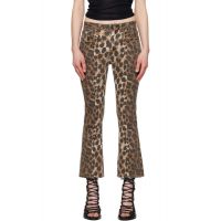 R13 Brown Kick Fit Jeans 251021F069017