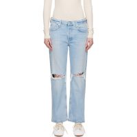 Citizens of Humanity Blue Neve Low Slung Relaxed Jeans 251030F069052