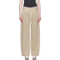 Citizens of Humanity Beige Brynn Drawstring Jeans 251030F069057