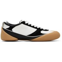 McQueen White & Black Flexion Sneakers 251259M237019