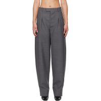 WARDROBE.NYC Gray Hailey Bieber Edition HB Trousers 251277F087006