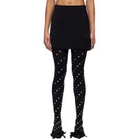 We11done Black Belt-Detail Mini Skirt 251327F090002