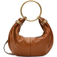 Chloe Tan Small Bracelet Bag 251338F046001