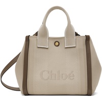 Beige Small Chloe Carry Tote 251338F046003