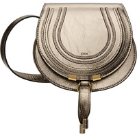 Chloe Silver Small Marcie Saddle Bag 251338F048006