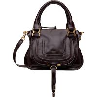 Chloe Burgundy Small Marcie Bag 251338F048010