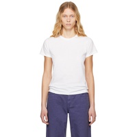 The Row White Florie T-shirt 251359F110021