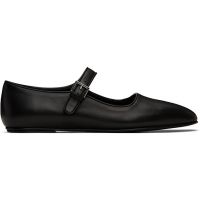 The Row Black Ava Ballerina Flats 251359F118020