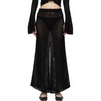 The Garment Black Tanzania Maxi Skirt 251364F093000