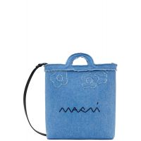 Marni Blue Tropicalia Crossbody Bag 251379F048021