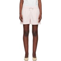 Maison Kitsune Pink Baby Fox Patch Regular Jog Shorts 251389F088002