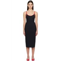 Paris Georgia Black & Red Parker Midi Dress 251438F054001