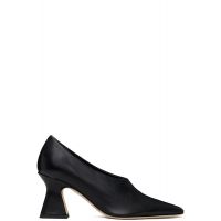 Aeyde Black Nova Nappa Leather Heels 251454F122032