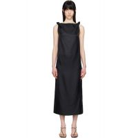 Loulou de Saison Black Moun Midi Dress 251473F054002