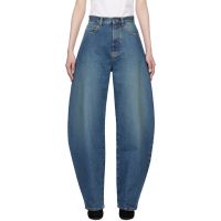 ALAIA Blue Round Jeans 251483F069000