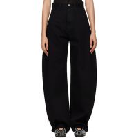ALAIA Black Round Jeans 251483F069001