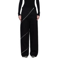 ALAIA Black Spiral Jeans 251483F069004