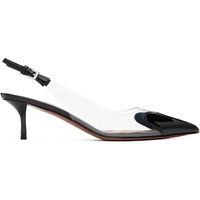 ALAIA Black Le Coeur Slingback Heels 251483F122011