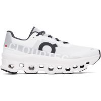 White & Gray Cloudmonster Sneakers 251585M237062