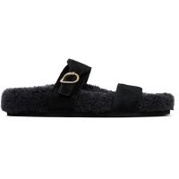 Ancient Greek Sandals Black Latria 251674F124004
