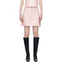 Sandy Liang Pink Ada Miniskirt 251677F090004