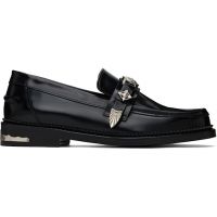 Toga Virilis Black Metal Loafers 251688M231022
