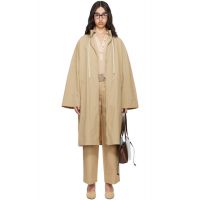 TOTEME Beige Windbreaker Coat 251771F059009