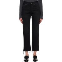 TOTEME Black Classic Cut Jeans 251771F069007