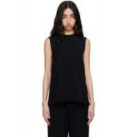 TOTEME Black Woven Stripe Top 251771F111013
