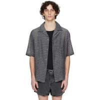 OUR LEGACY Gray Heusen Shortsleeve Shirt 251803M192009