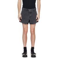 OUR LEGACY Gray Oyster Trunk Denim Shorts 251803M193003