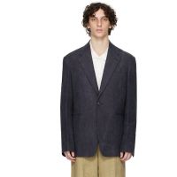OUR LEGACY Gray Unconstructed Shinjuku Blazer 251803M195001