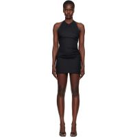 BEC + BRIDGE Black Marianna Halter Minidress 251880F052005