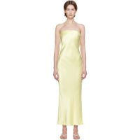 BEC + BRIDGE Yellow Moon Dance Strapless Maxi Dress 251880F055025