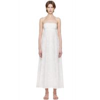 BEC + BRIDGE White Zalea Maxi Dress 251880F055029