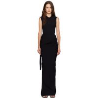 Ottolinger Black Sleevy Maxi Dress 252016F055001